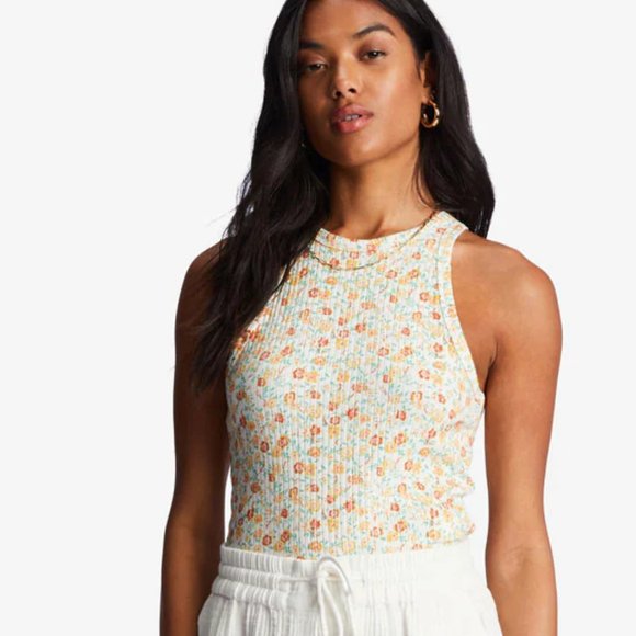 Billabong Tops - Billabong Floral Tomboy Tank Size S NWT